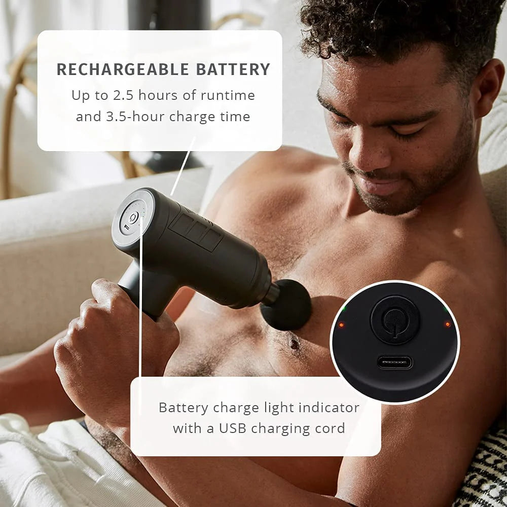 Cordless Rechargeable Percussion Massage Gun C838