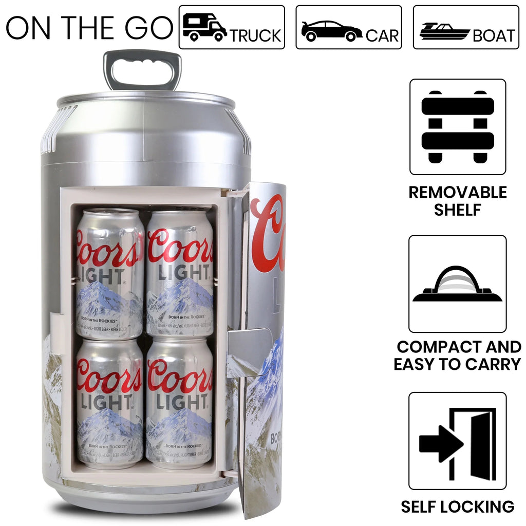 Portable Mini Fridge 5.4L Red F75670