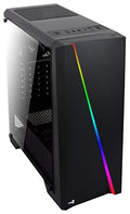 Black Mid Tower with Acrylic Side Window J393456