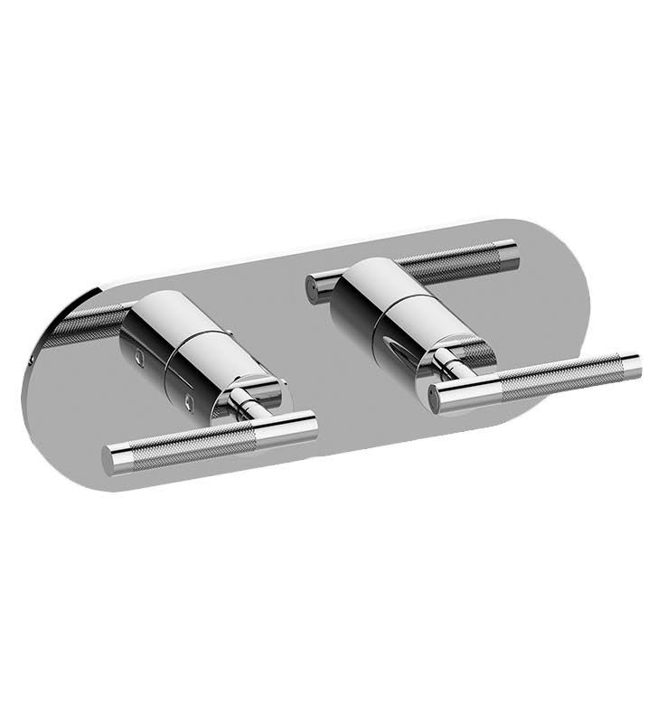 Olive Bronze Horizontal Thermostatic Valve with Two Handles K330384