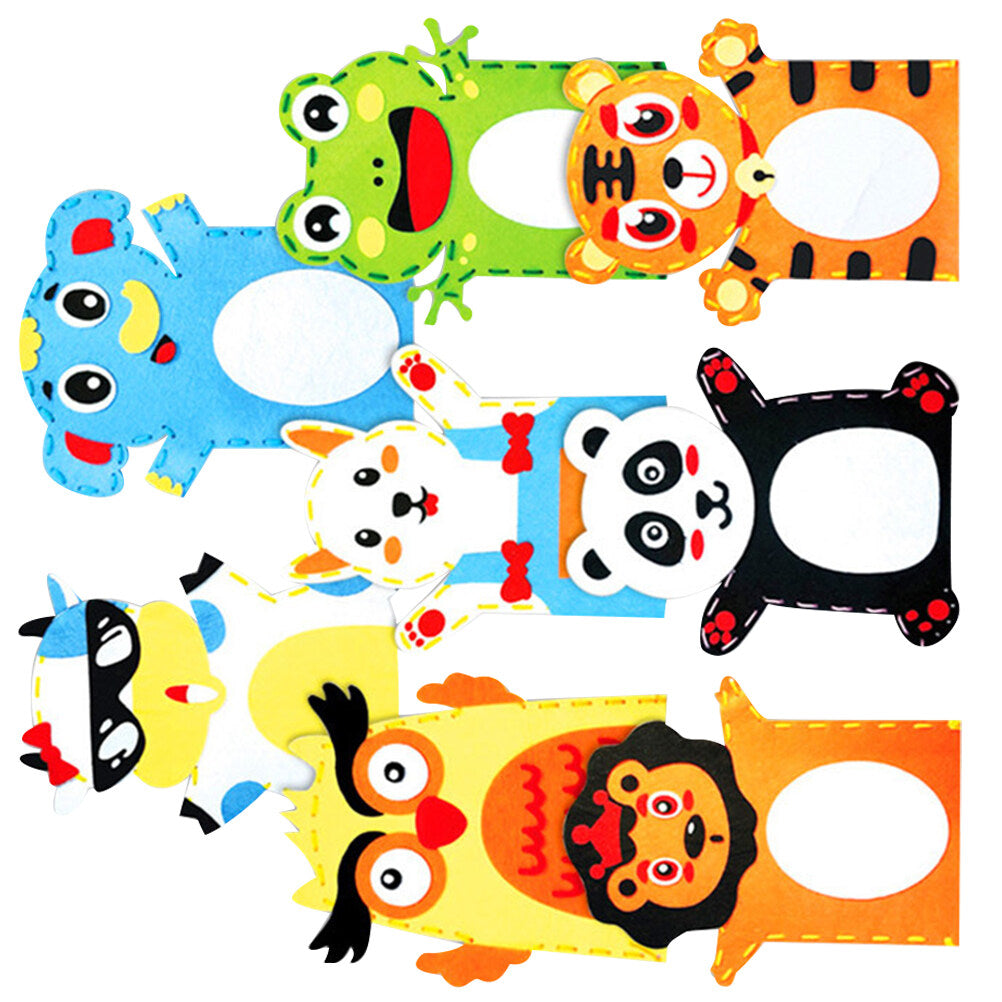 8PCS DIY Doll Making Kit Fabric Weaving Educational Toys A25681
