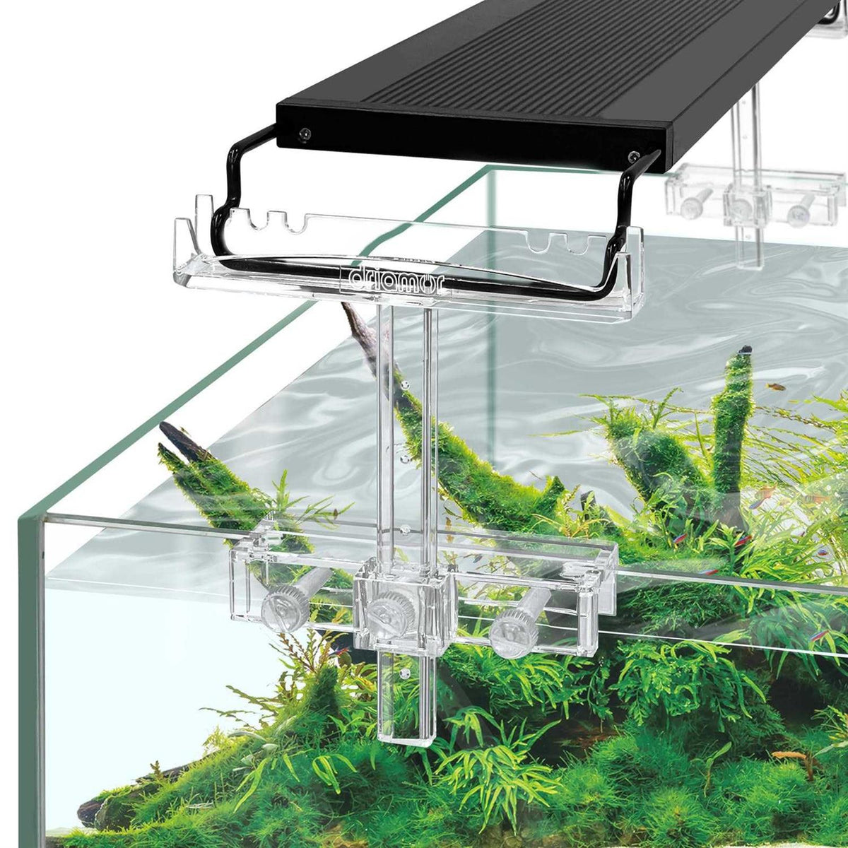 Adjustable Clear Acrylic Aquarium Light Riser 2pcs J716