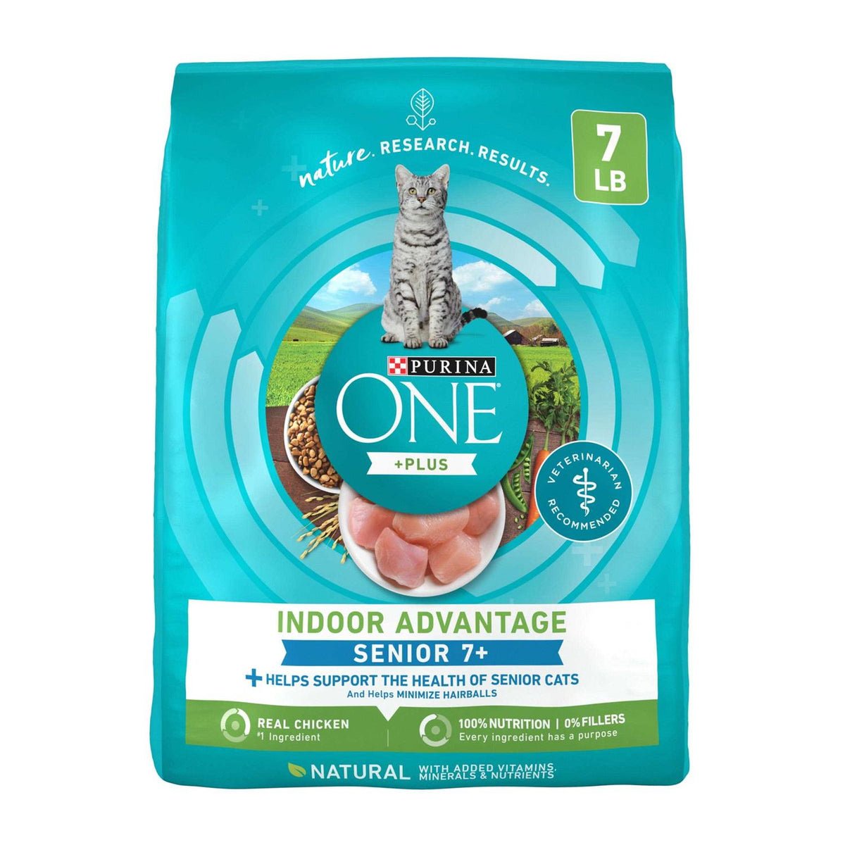 High Protein Natural Senior Dry Cat Food M743291