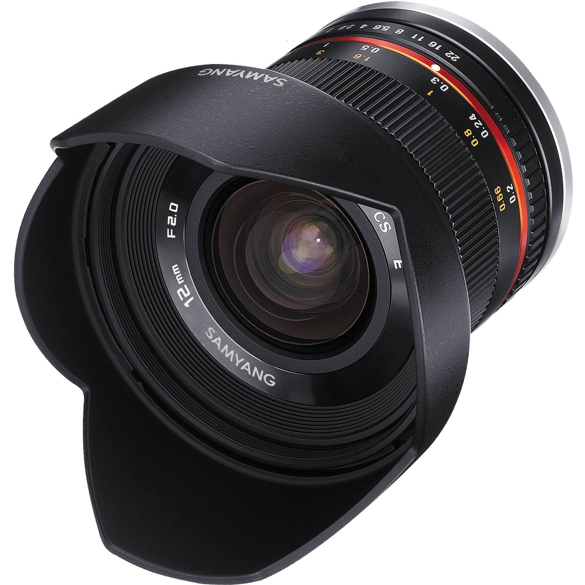 Black Ultra Wide Angle Lens for Micro 4/3 Cameras T98136