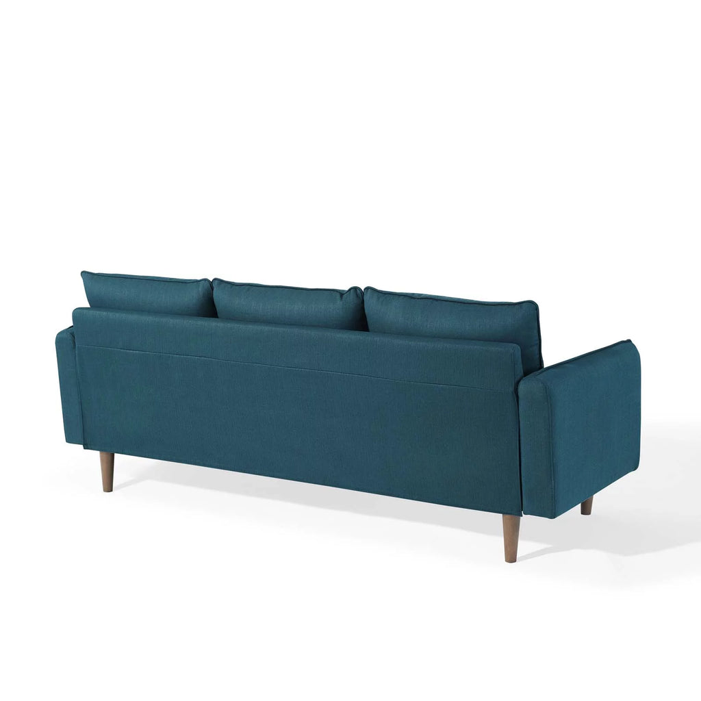 Navy Blue Fabric Sectional Sofa Set Z524752