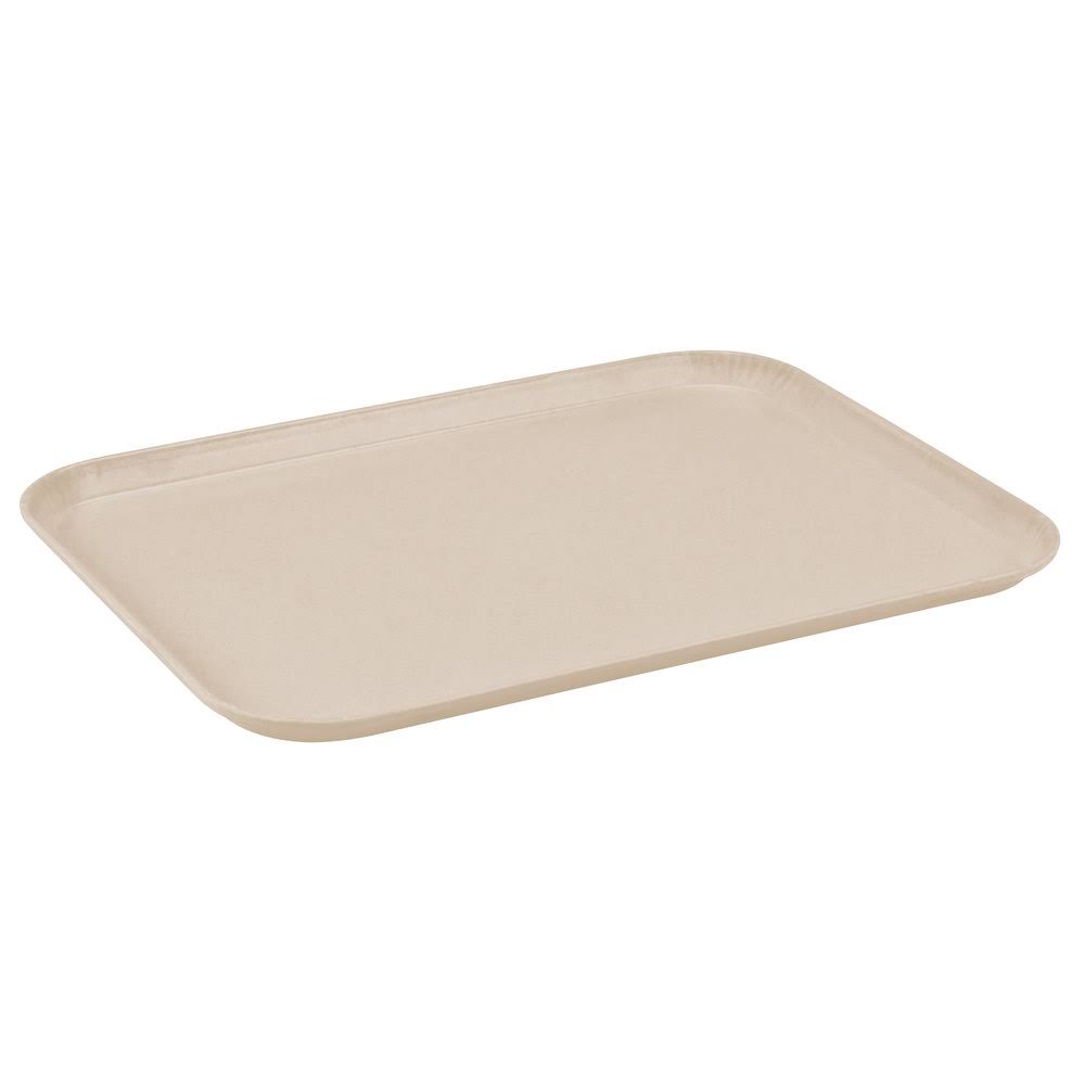 Almond Fiberglass Cafeteria Tray J233953