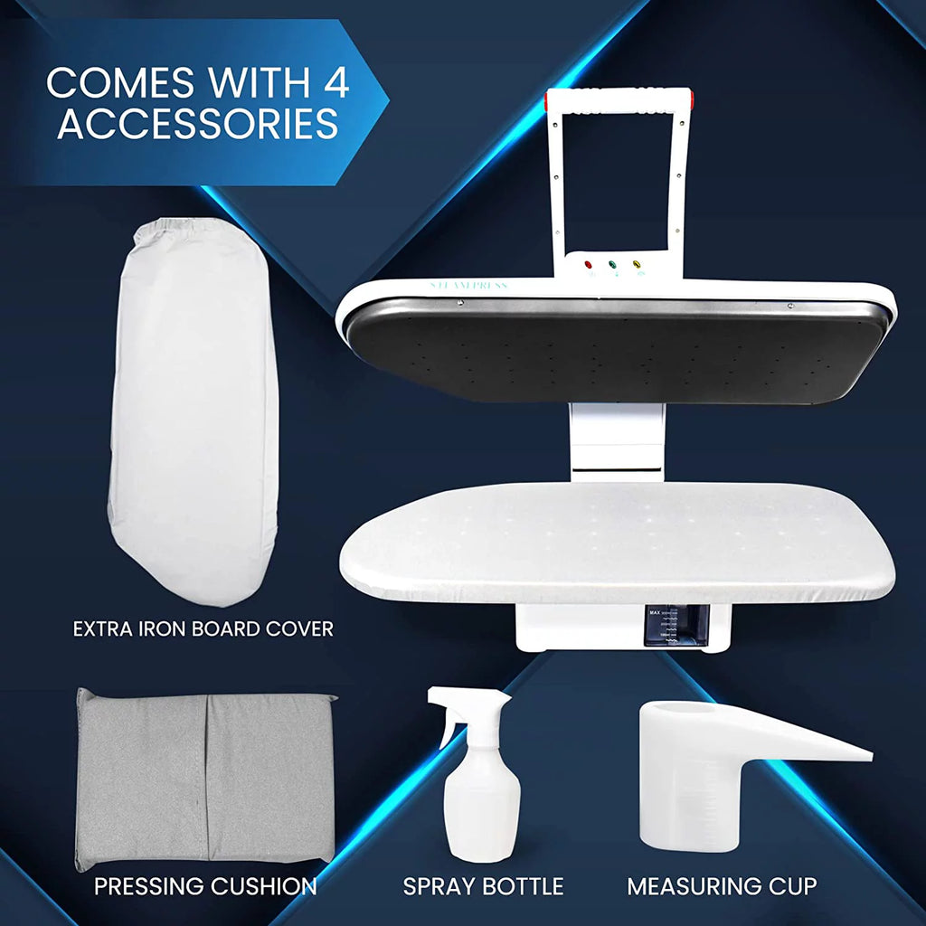 Compact Ironing Steam Press Machine with Stand M2697