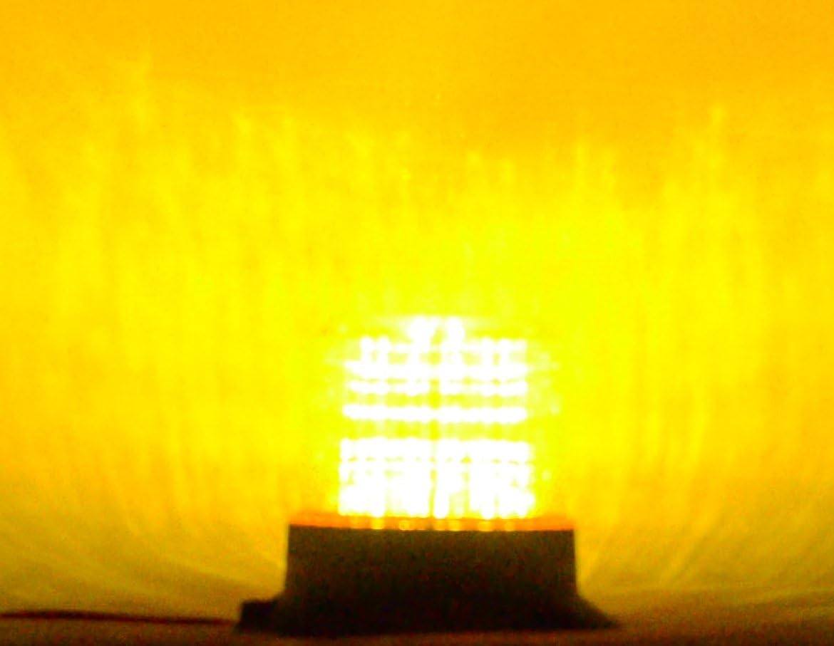 Amber Strobe Xenon Emergency Warning Light Pack of 2 M612395