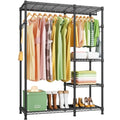 White Heavy Duty Freestanding Clothes Rack Z345394