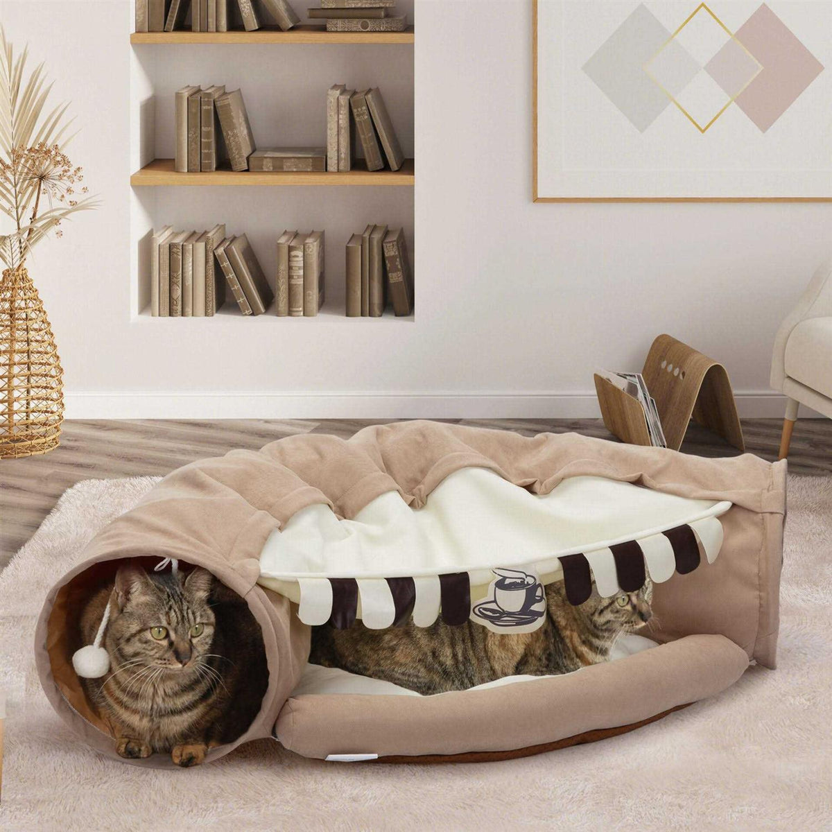 Cat Tunnel with Cat Bed M71842