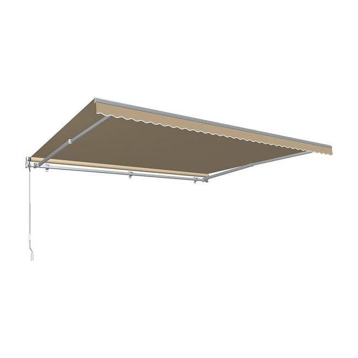 16 ft. Motor with Remote Retractable Awning, Tan Z4001