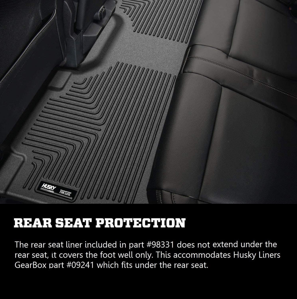 Black Front & 2nd Seat Floor Liners 3 Pcs N35672