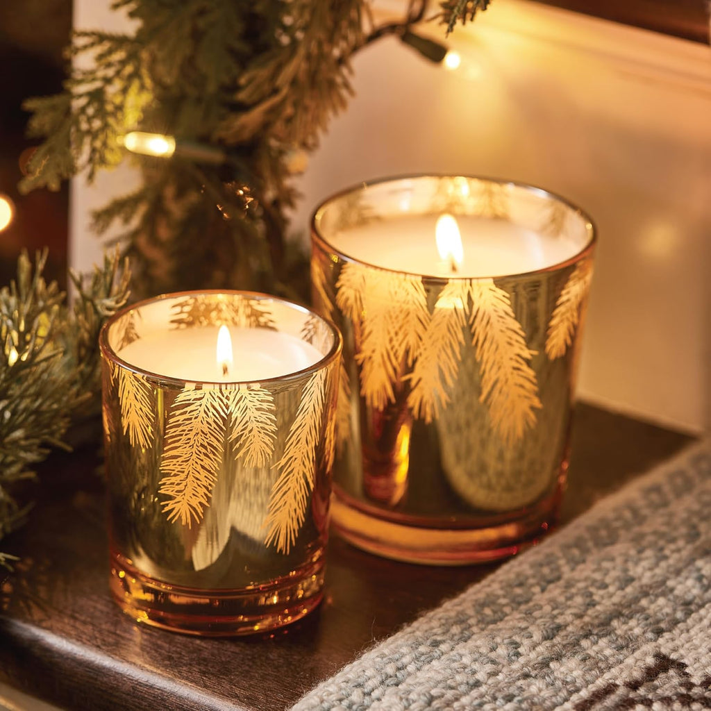 Pine Needle Gold Scented Candle (13 oz) Q6024