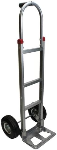 Aluminum Hand Truck with Pin Handle and Pneumatic Wheels I1739