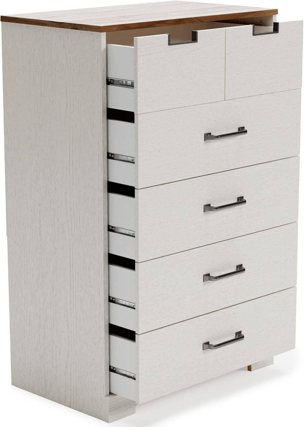 White 3 Drawer Wood Chest X949360