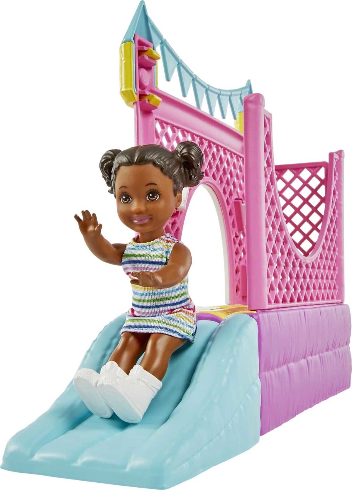 Bounce House Playset with Dolls & Accessories J467