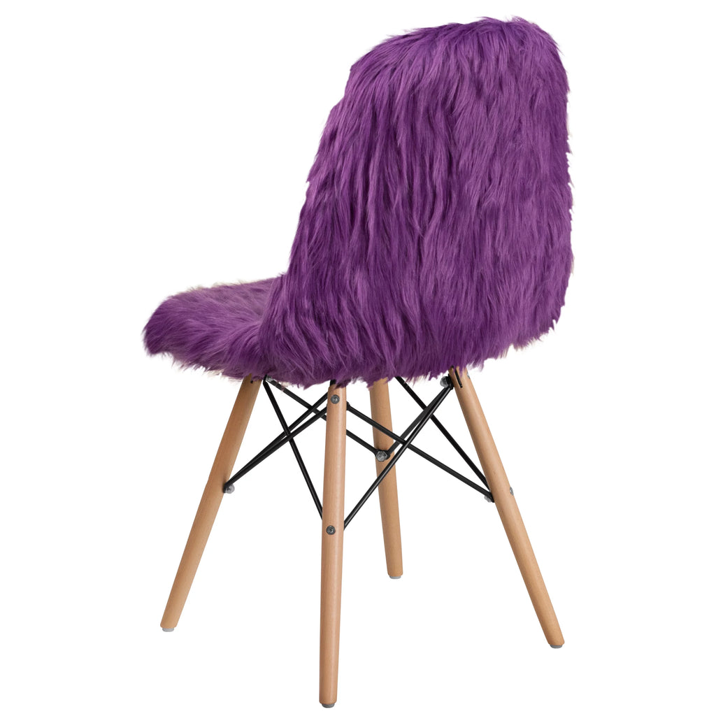 Purple Accent Chair S813