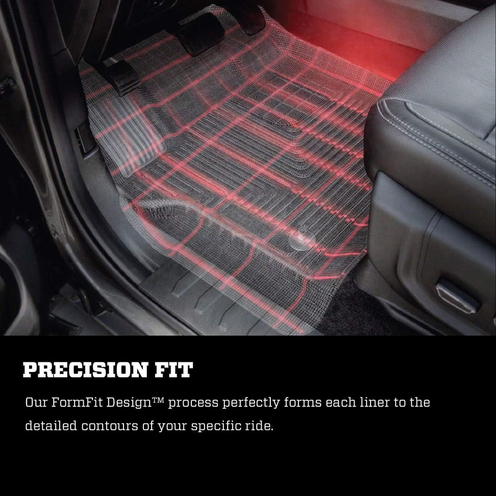 Black Front & 2nd Seat Floor Liners 3 Pcs N35672