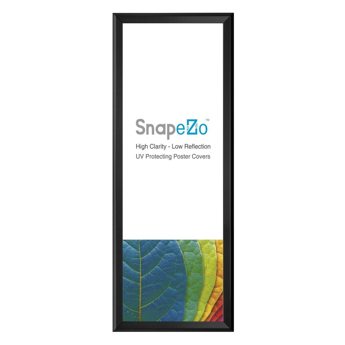 Black Snap Frame Poster Size 22x56 D89302