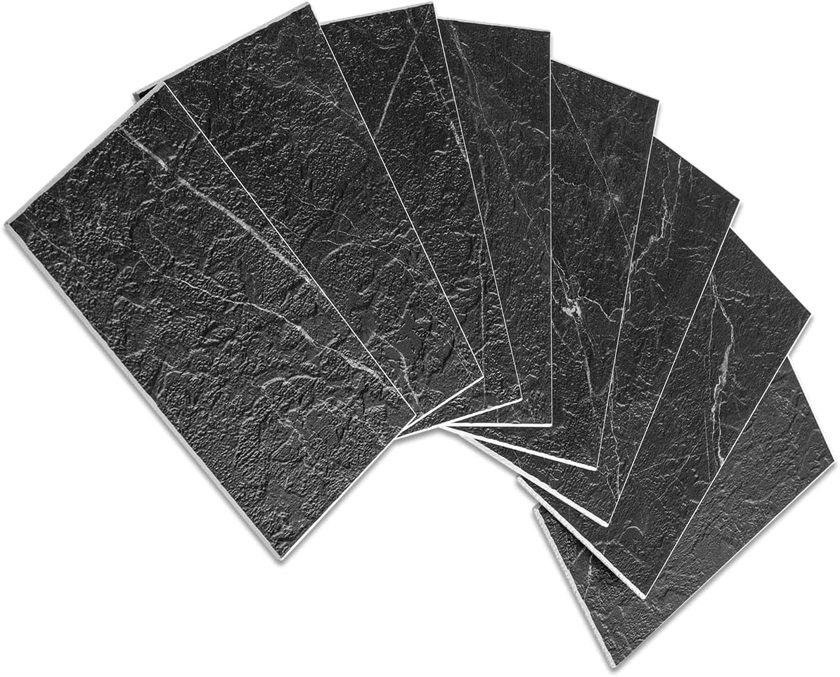 100 Piece Peel and Stick Backsplash PVC Tile C10973