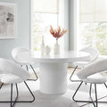 Round Dining Table in White T890312