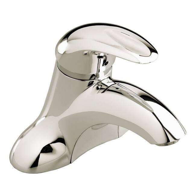 Bathroom Centerset Faucet Satin Nickel V874992