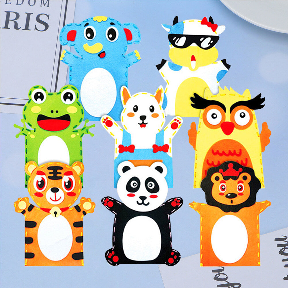 8PCS DIY Doll Making Kit Fabric Weaving Educational Toys A25681