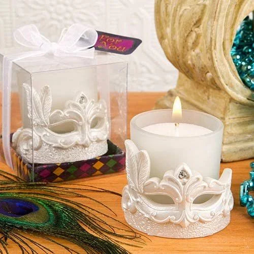 50 Mardi Gras Candle Votive W339