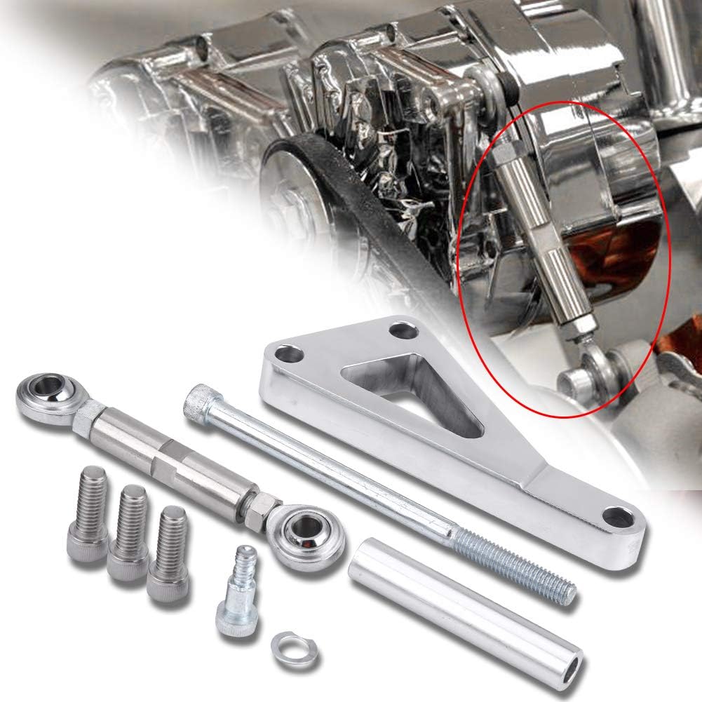 Polished Aluminum Alloy Alternator Bracket Kit, Pack of 2 B1659
