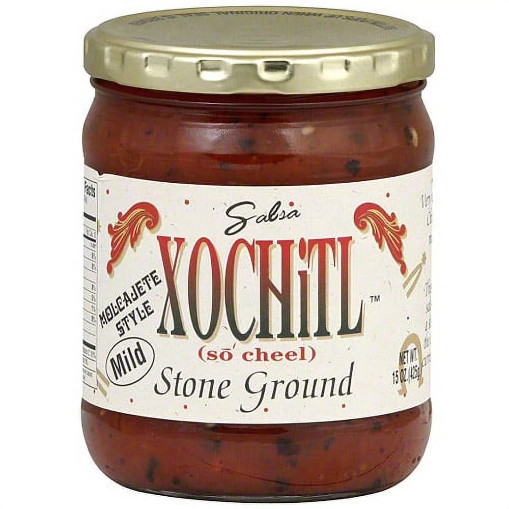 Stone Ground Mild Salsa, 15 oz (Pack of 6) E1450