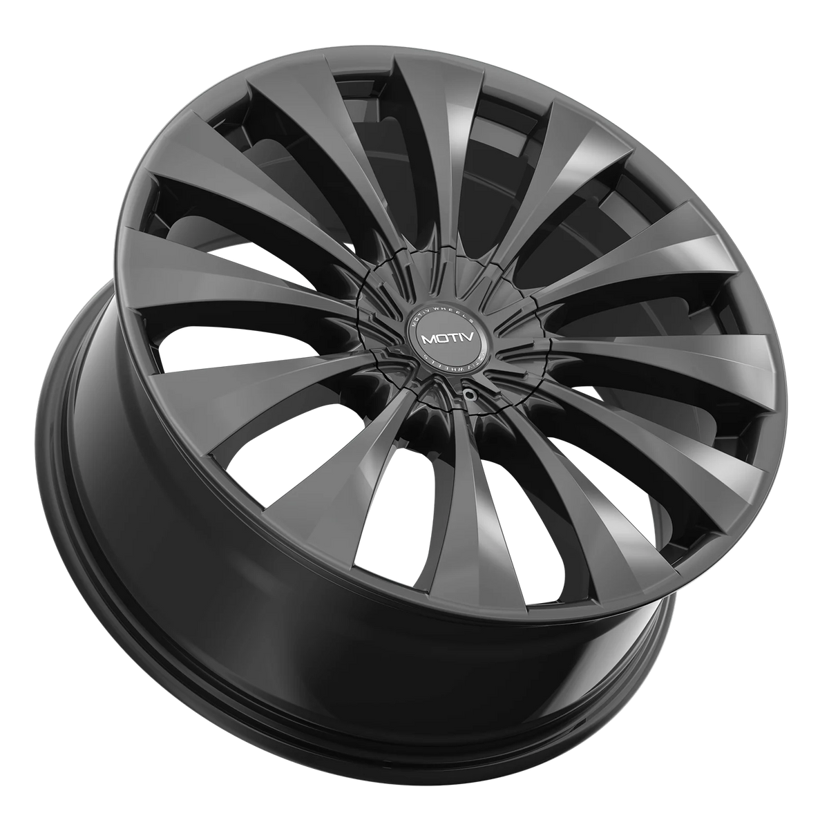 16X7.5 5X100 5X4.50 Gloss Black Cast Aluminum S63229