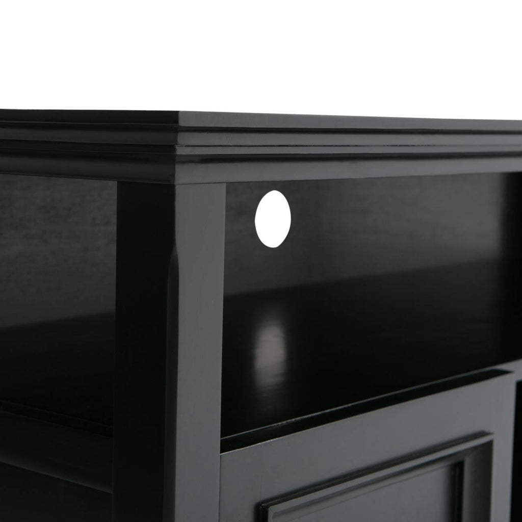 Black TV Media Stand Q19036