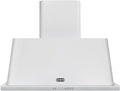 White Wall Mount Range Hood with 600 CFM Blower W8199