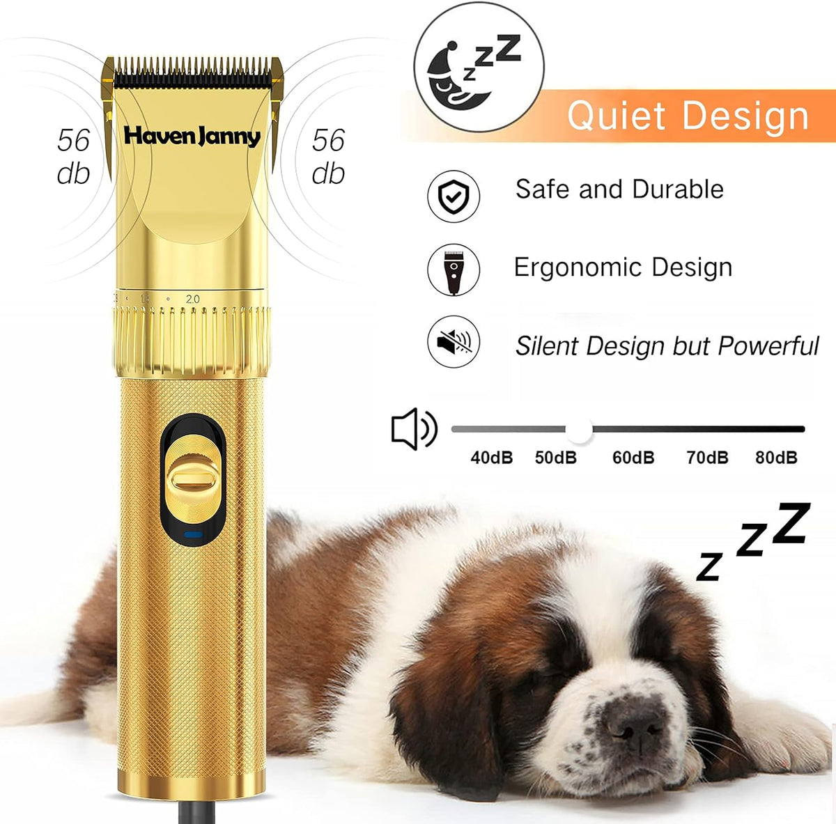 12V High Power Plug-in Dog Clippers B618989