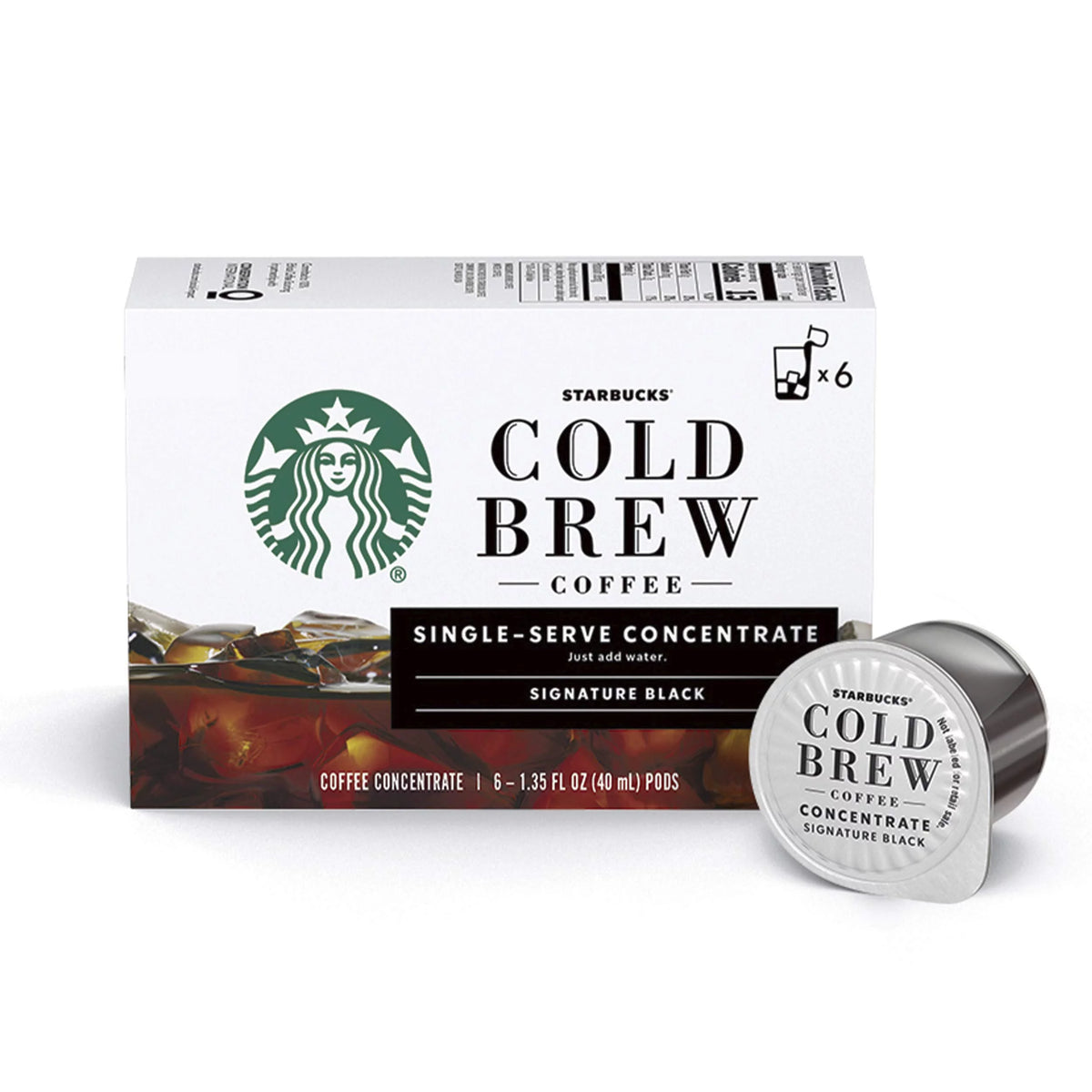 Cold Brew Coffee Concentrate Pods, 36 Capsules N695