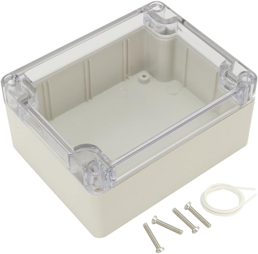 ABS Plastic IP65 Electrical Junction Box with Clear Cover J370