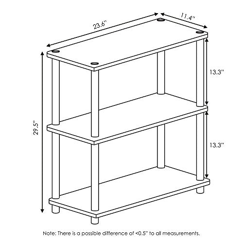 Dark Cherry 3-Tier Multipurpose Shelf O418810