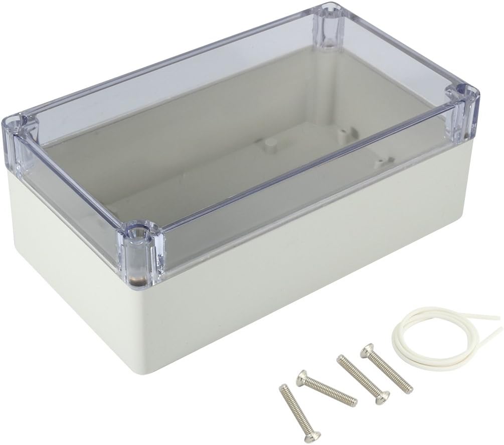 ABS Plastic IP65 Electrical Junction Box with Clear Cover J370
