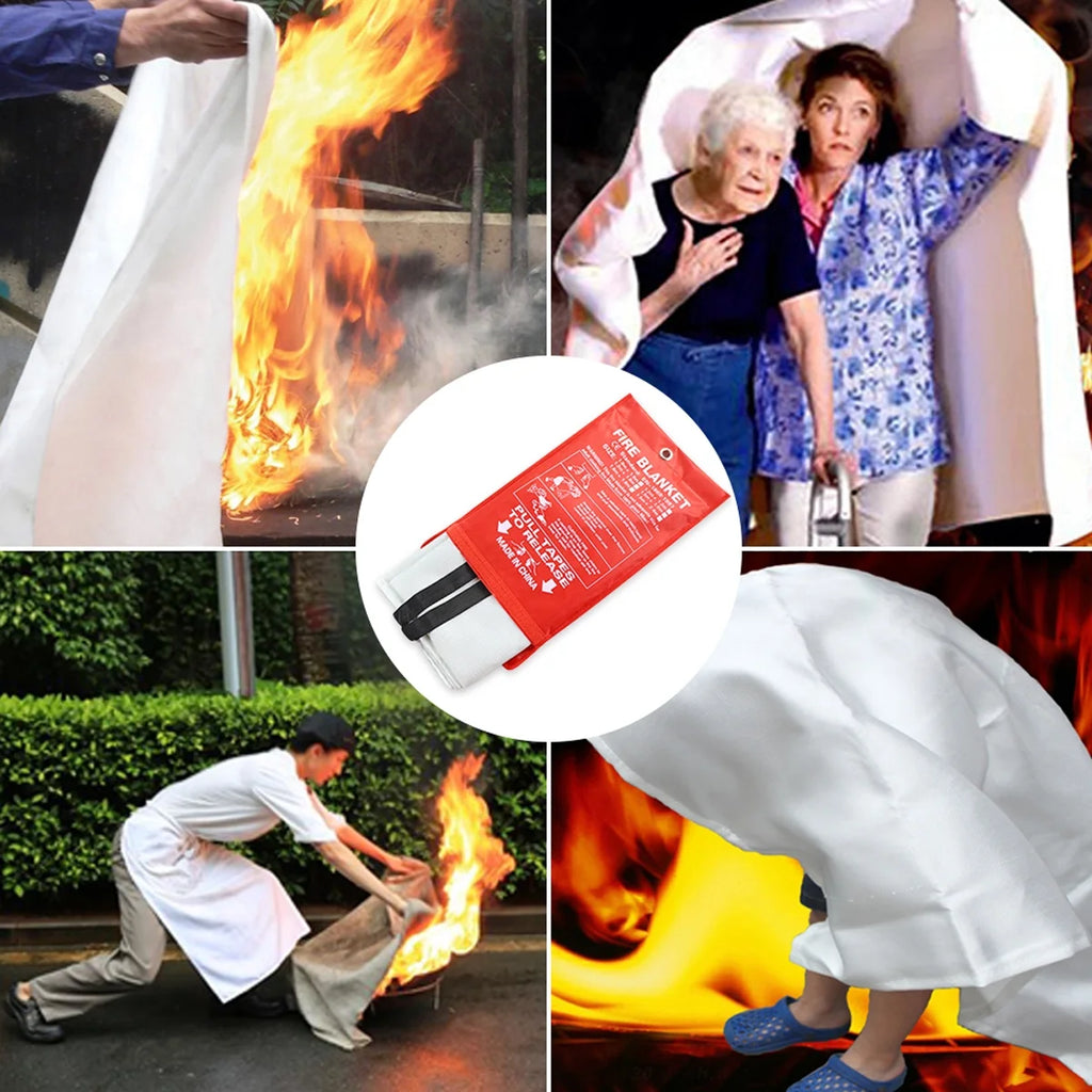 Fire Blanket 2 Pack with Gloves S340980