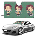 Foldable Reflective Car Windshield Sun Visor Cover Q645