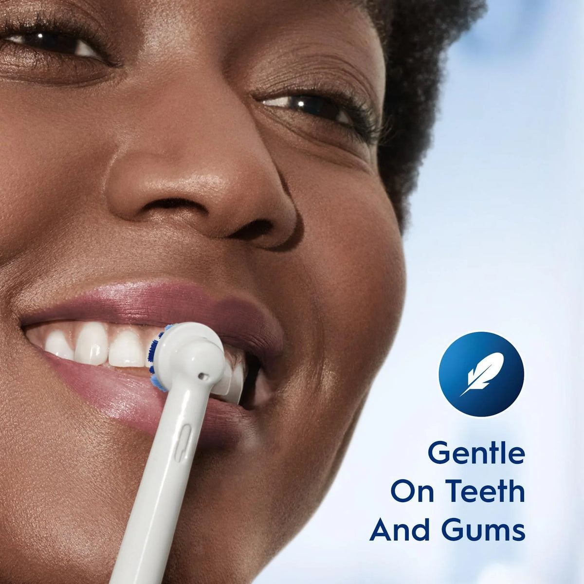 Electric Toothbrush with Brush Head, Rechargeable, Black B8985