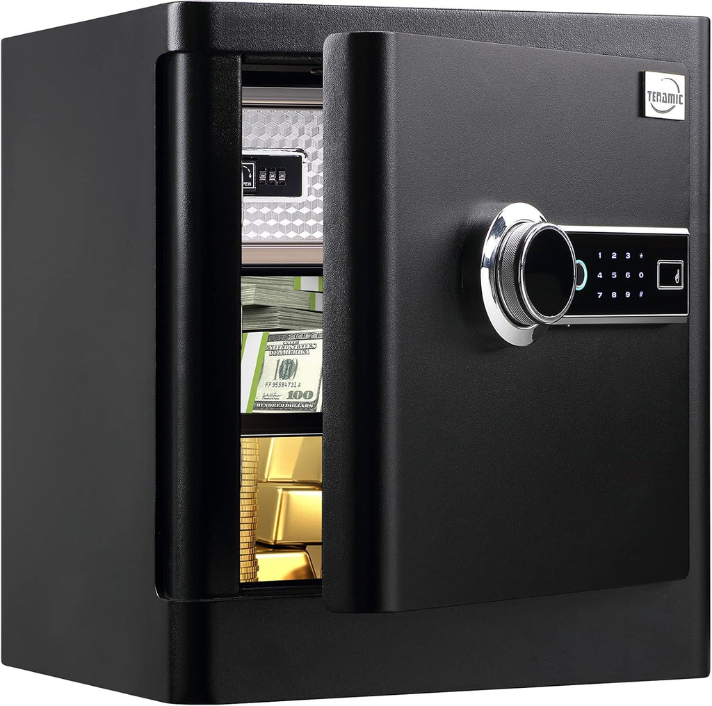 Fingerprint Safe Box with Touch Screen Keypad A568