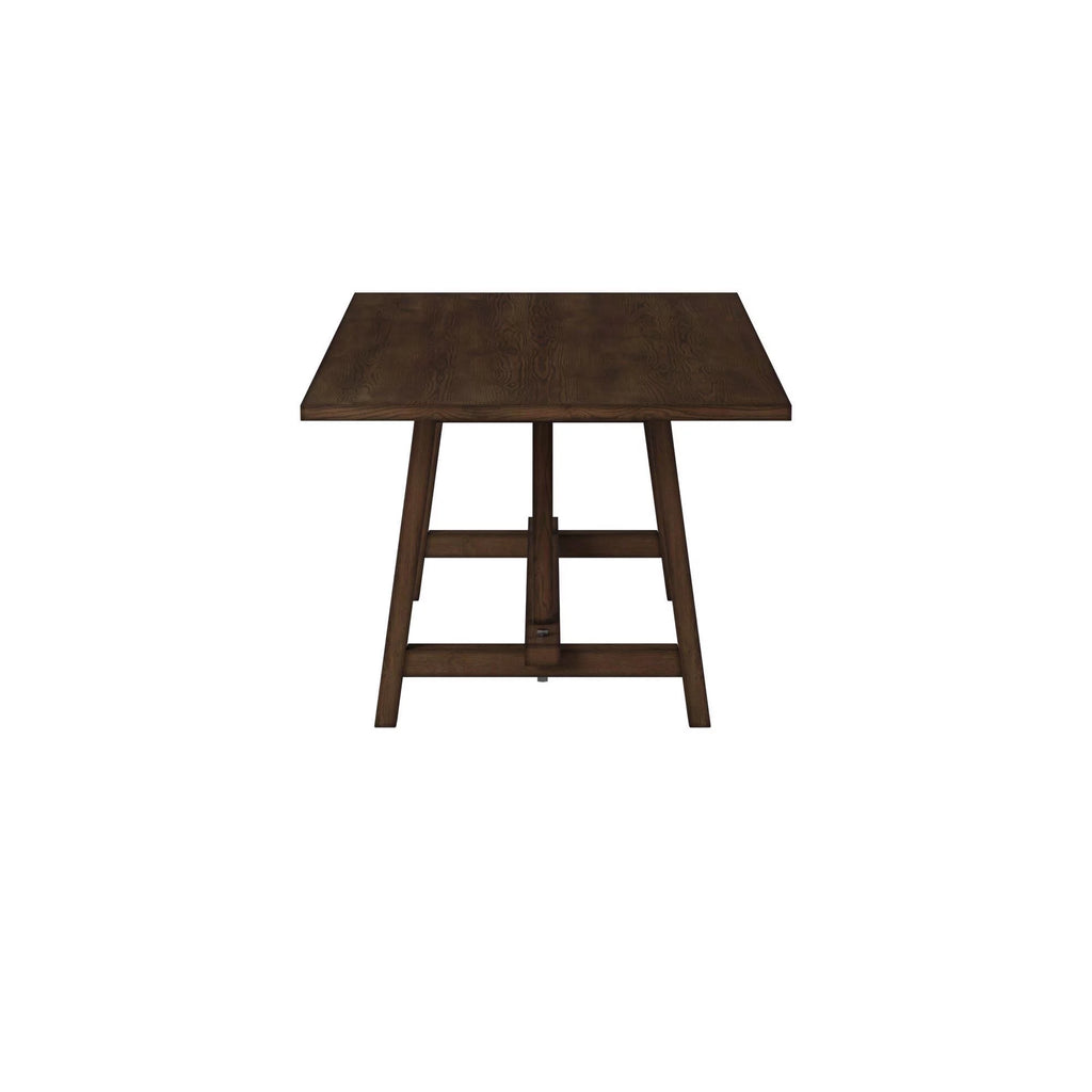 Wood Trestle Dining Table W44432