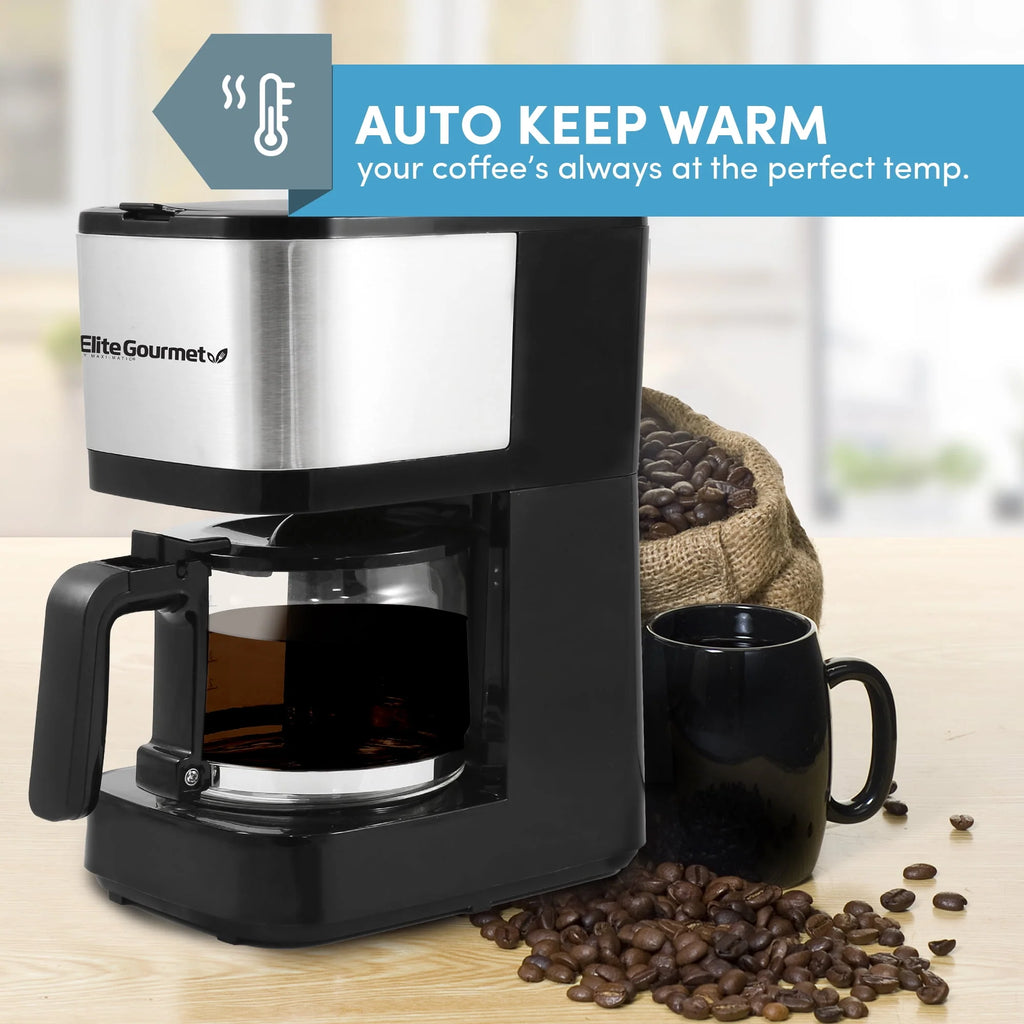 5 Cup Stainless Steel Drip Coffee Maker R8637