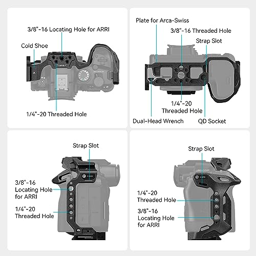 Camera Cage for Canon EOS R6 Mark II H244