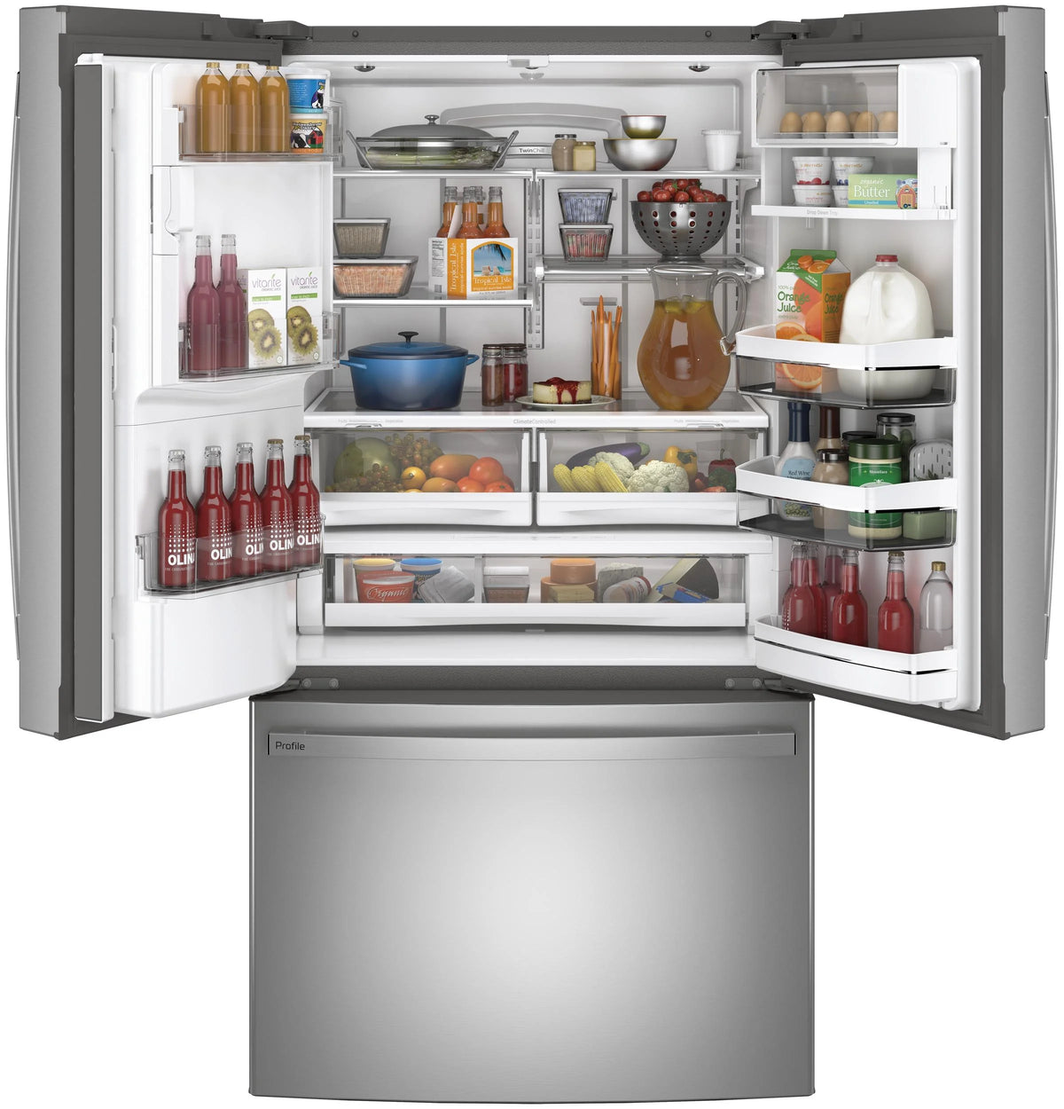 36 Inch French Door Refrigerator with 27.8 cu. ft. Capacity N799681