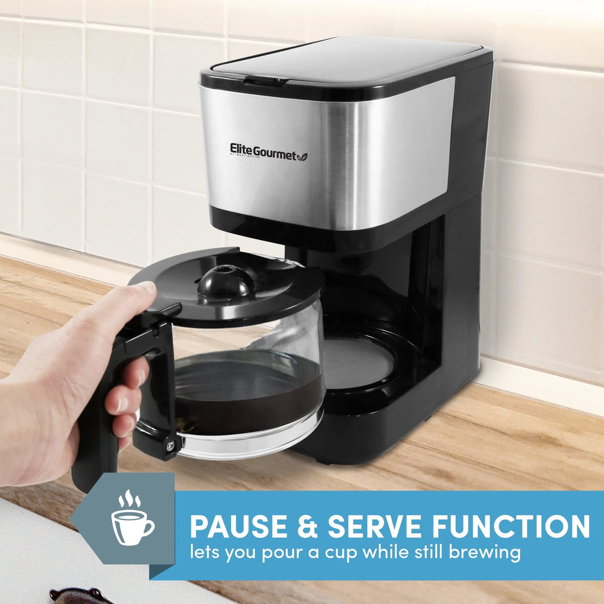 5 Cup Stainless Steel Drip Coffee Maker R8637