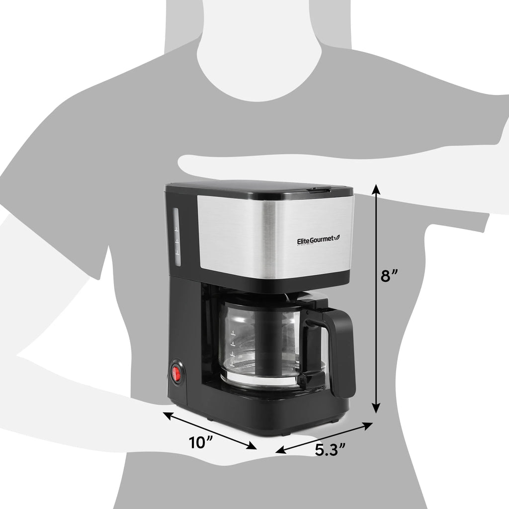 5 Cup Stainless Steel Drip Coffee Maker R8637