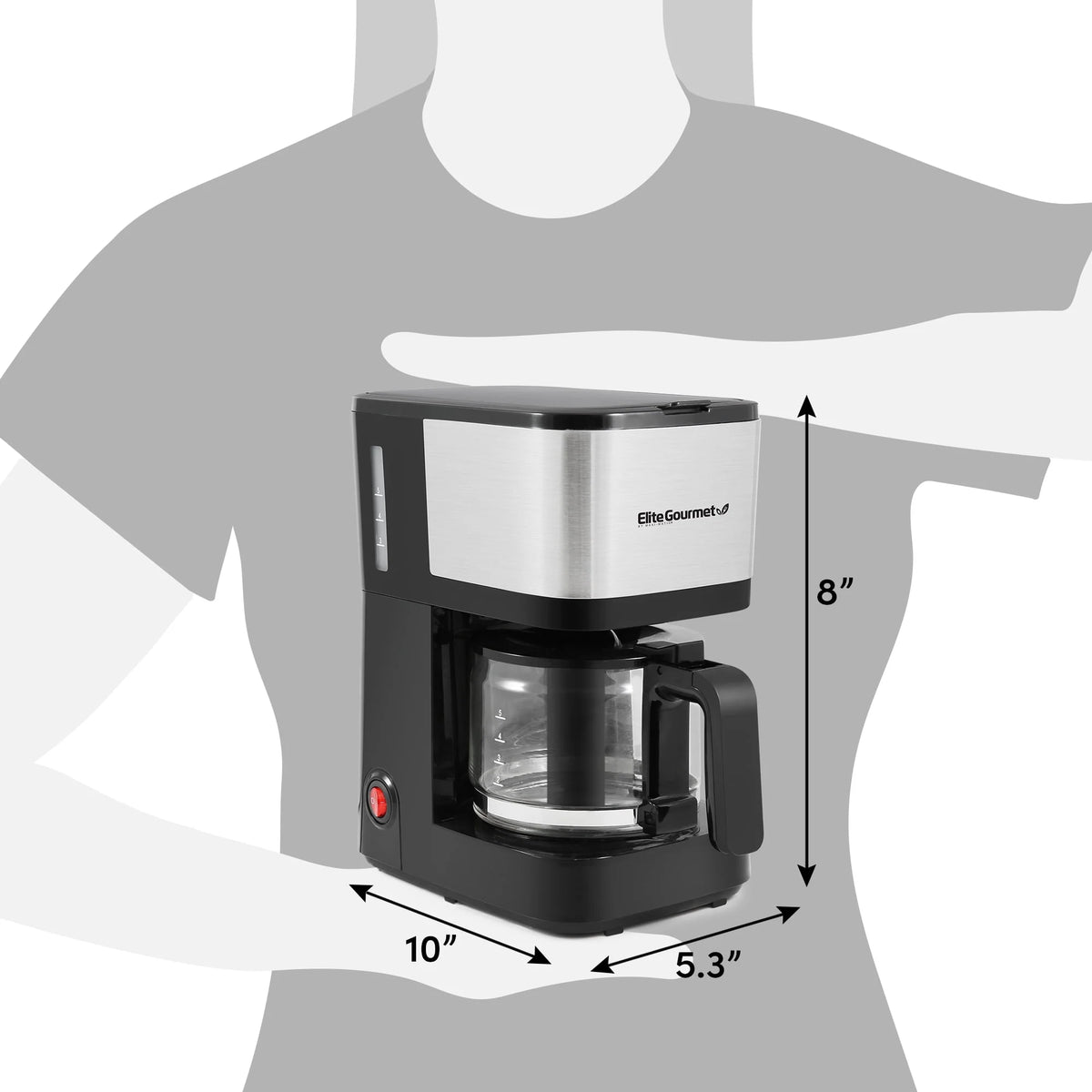 5 Cup Stainless Steel Drip Coffee Maker R8637