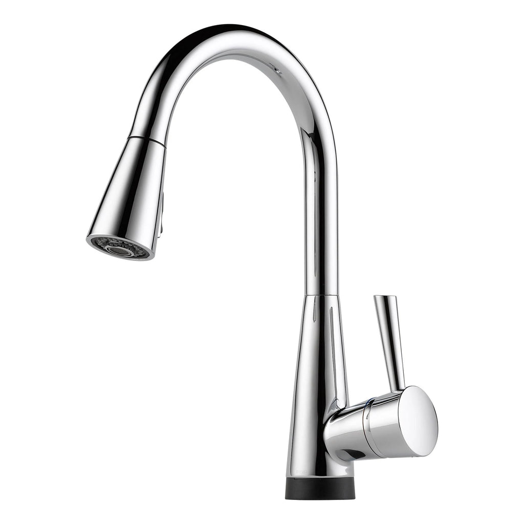 Chrome Single Handle Pull-Down Kitchen Faucet with SmartTouch Technology Z82218